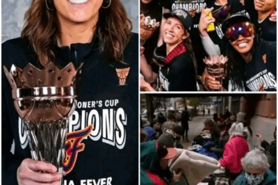 Coach Stephanie White and the Indiana Fever team just warmed the hearts of fans by donating their entire $500,000 prize from winning the WNBA Commissioner’s Cup Championship to help the homeless and fight hunger in the city of Indiana.